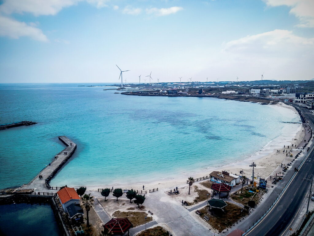 제주도 조천에서 방문하기 좋은 장소 Best10_월정리해안도로